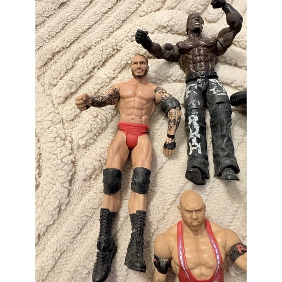 WWE Wrestling Action Figure Collection Lot Articulated Multicolor Plastic - Picture 5 of 14